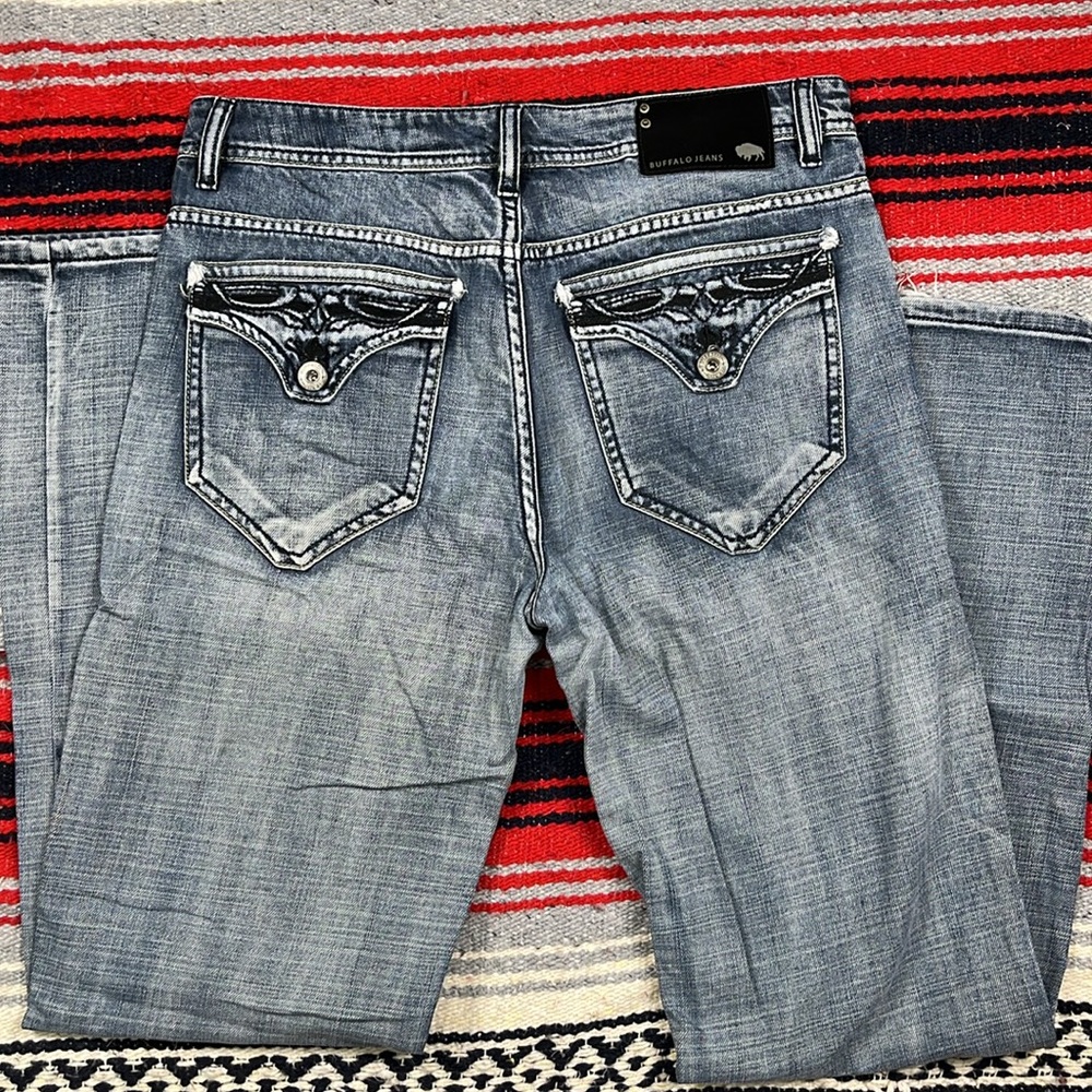 Buffalo David Bitton "Rob" Wide Leg Jeans Size 34